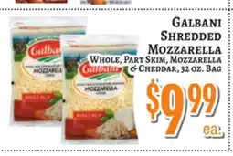 Trade Fair Supermarket Galbani Shredded Mozzarella offer