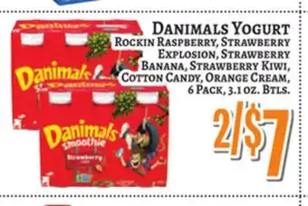 Trade Fair Supermarket DANIMALS YOGURT offer