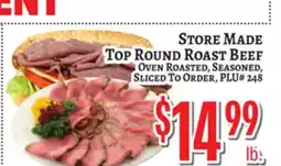 Trade Fair Supermarket STORE MADE Top Round Roast Beef offer