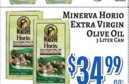 Trade Fair Supermarket Minerva Horio Extra Virgin Olive Oil offer