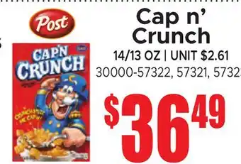 Jetro Cap n' Crunch offer