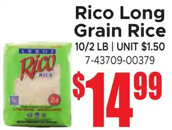 Jetro Rico Long Grain Rice offer