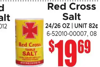 Jetro Red Cross Salt offer