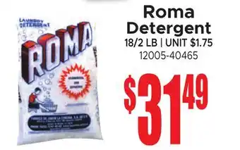 Jetro Roma Detergent offer
