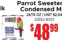 Jetro Parrot Sweetened Condensed Milk offer