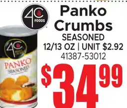 Jetro Panko Crumbs SEASONED offer
