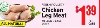 Jetro FRESH POULTRY Chicken Leg Meat offer