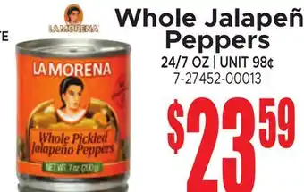 Jetro Whole Jalapeño Peppers offer