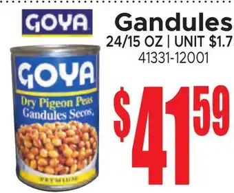 Jetro Gandules offer