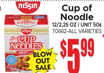 Jetro Cup of Noodle offer