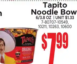 Jetro Tapito Noodle Bow offer