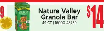 Jetro Nature Valley Granola Bar offer
