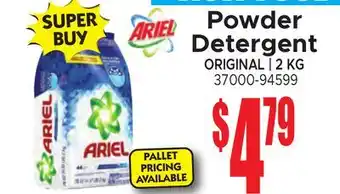 Jetro ARIEL Powder Detergent offer