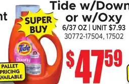 Jetro Tide w/Downy or w/Oxy offer