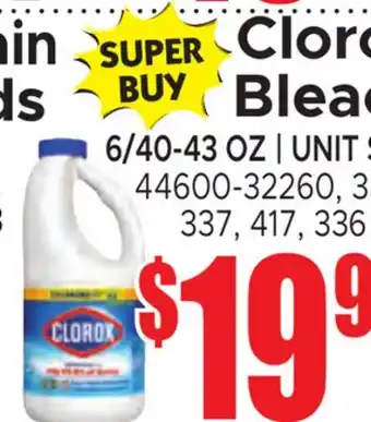Jetro Clorox Bleach offer