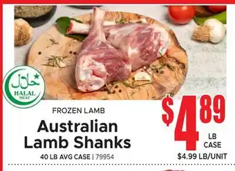 Jetro FROZEN LAMB Australian Lamb Shanks offer