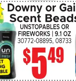 Jetro Downy or Gain Scent Beads UNSTOPABLES OR FIREWORKS offer