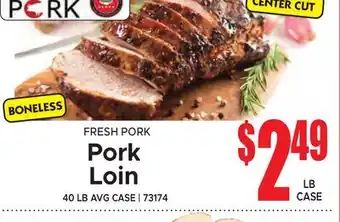 Jetro FRESH PORK Pork Loin offer