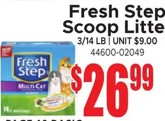 Jetro Fresh Step Scoop Litter offer