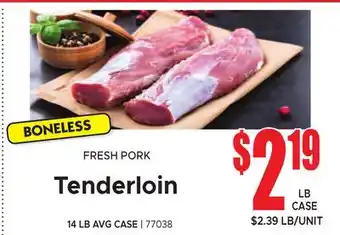 Jetro FRESH PORK Tenderloin offer