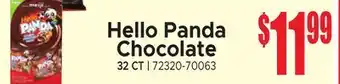 Jetro Hello Panda Chocolate offer