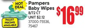 Jetro Pampers Baby Wipes offer