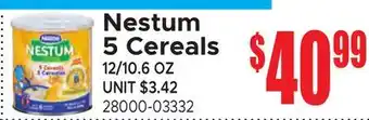 Jetro Nestum 5 Cereals offer
