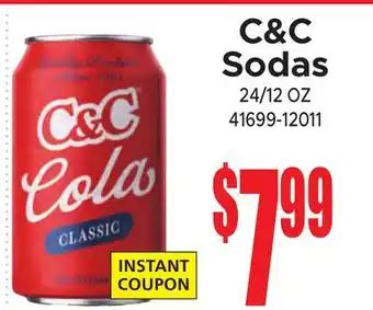 Jetro C&C Sodas offer