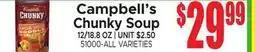 Jetro Campbell's Chunky Soup offer