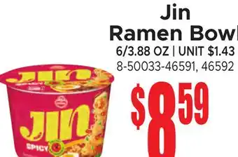 Jetro Jin Ramen Bowl offer