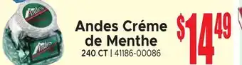 Jetro Andes Crème de Menthe offer
