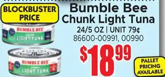 Jetro Bumble Bee Chunk Light Tuna offer