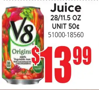 Jetro V8 Juice offer
