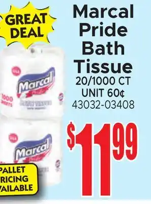 Jetro Marcal Pride Bath Tissue offer