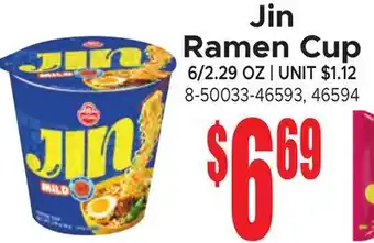 Jetro Jin Ramen Cup offer