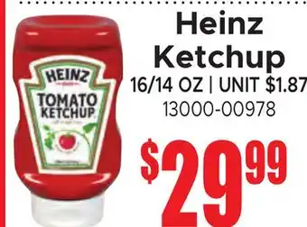 Jetro Heinz Ketchup offer