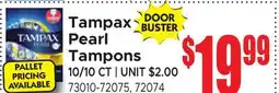 Jetro Tampax Pearl Tampons offer