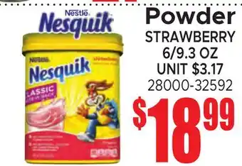 Jetro Nesquik Powder offer