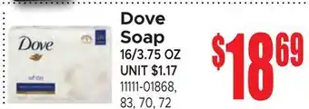 Jetro Dove Soap offer