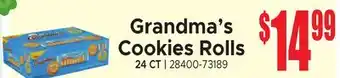 Jetro Grandma's Cookies Rolls offer
