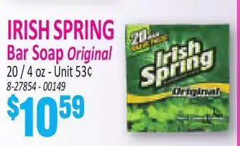 Jetro IRISH SPRING Bar Soap Original offer