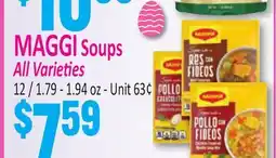 Jetro MAGGI Soups offer