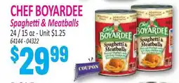 Jetro CHEF BOYARDEE Spaghetti & Meatballs offer