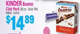 Jetro KINDER Bueno offer