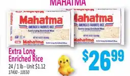 Jetro MAHATMA Extra Long Enriched Rice offer