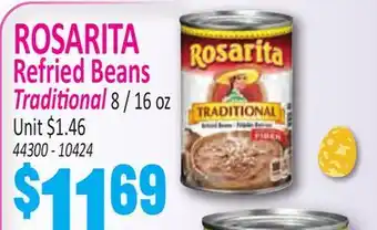 Jetro ROSARITA Refried Beans offer