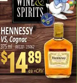 Jetro HENNESSY VS, Cognac offer