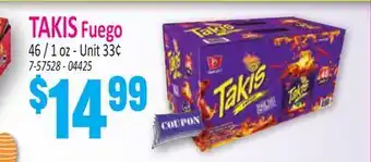 Jetro TAKIS Fuego offer