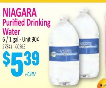 Jetro NIAGARA Purified Drinking Water offer