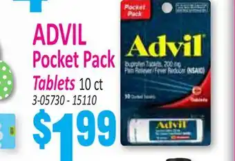 Jetro ADVIL Pocket Pack Tablets offer